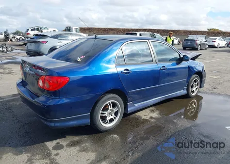 2006 Toyota Corolla S z USA, uszkodzony, nr VIN 1NXBR32E36Z735903